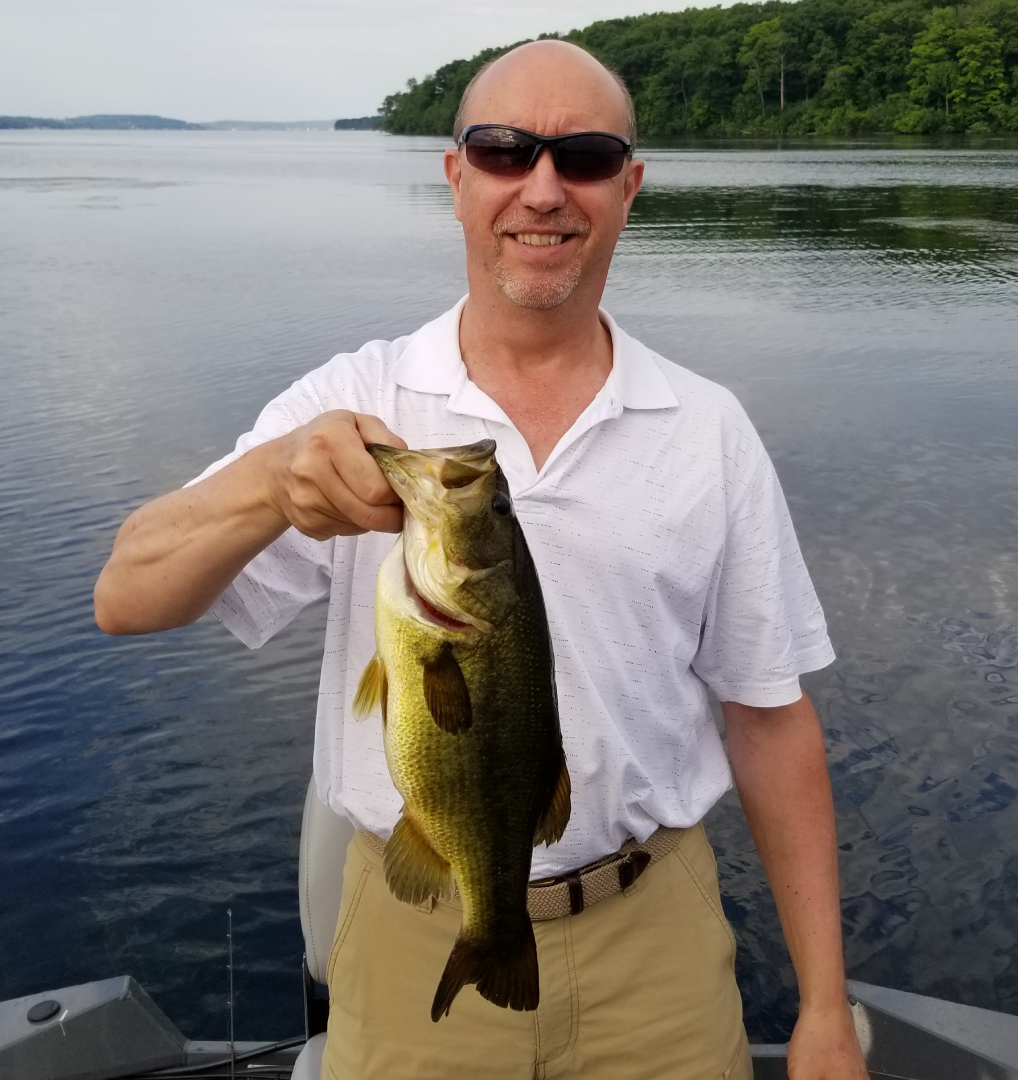 Malcolm Gurley fishing outdoors